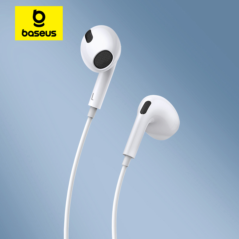 Usb C Earphone - Baseus C17 Wired Earphone Type-C with