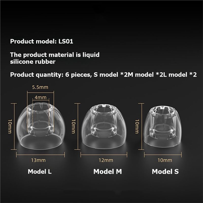 A41Z-Silicone Ear Tips For KZ  - Silicone Ear Tip Replacement review and price