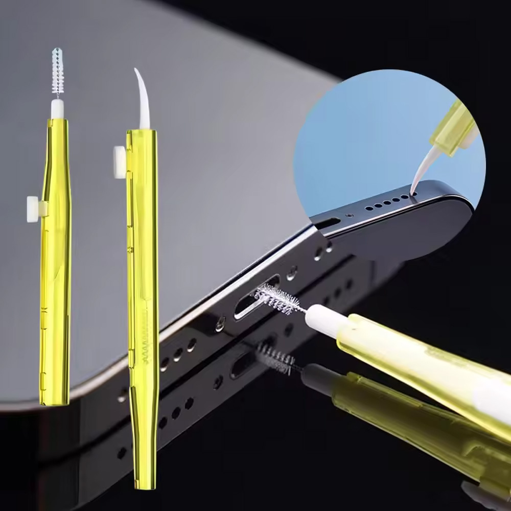 2-in-1 Retractable Phone Clean - Earbuds Charging Case review and price
