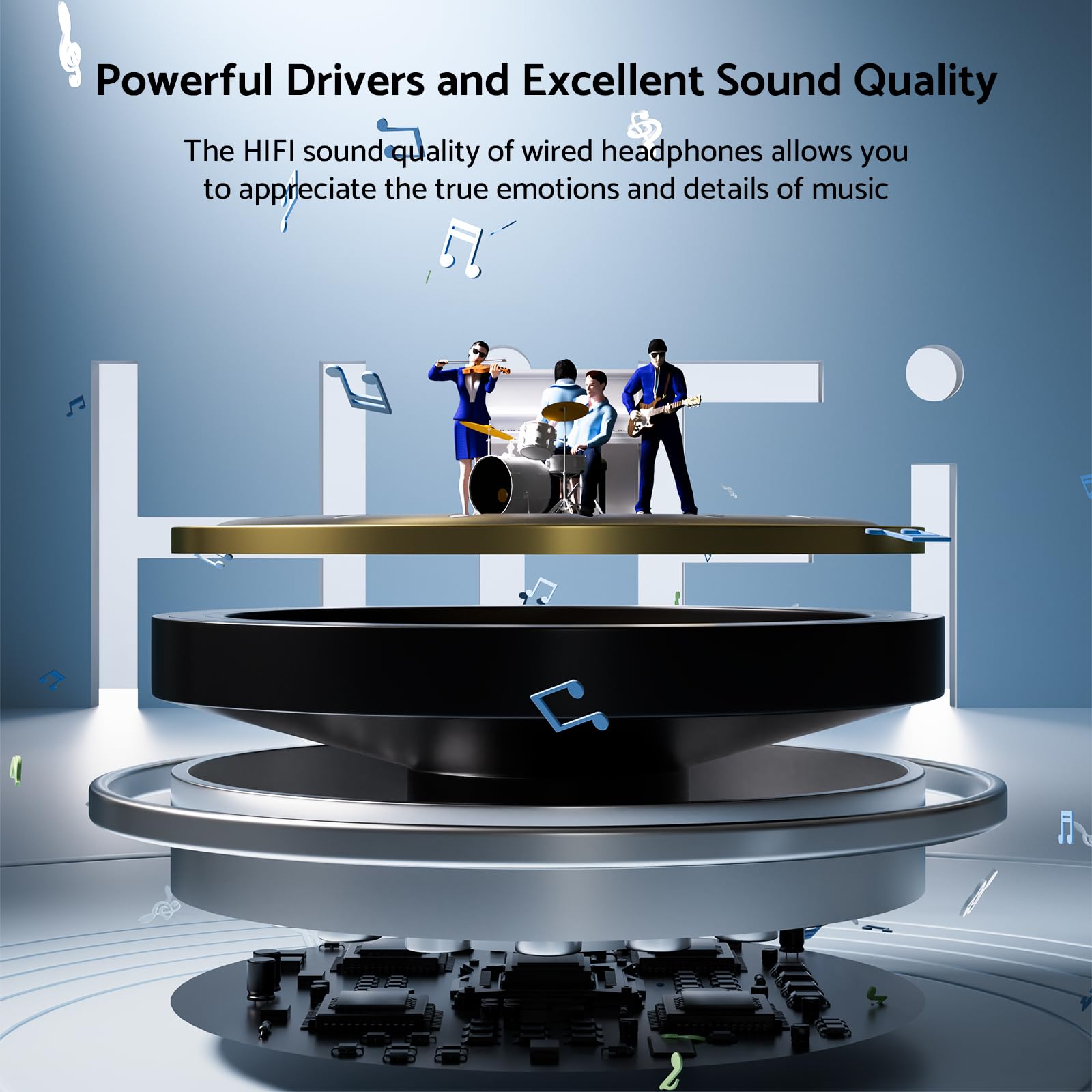In-Ear Wired Headphone HiFi Mu - Wired Earphone Mic review and price